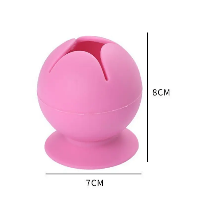 Multifunction Silicone Desktop Organizers Garbage Storage Ball 5D Diamond Painting Pen Holder Storage Gadgets Art Sewing Tool