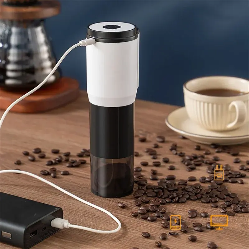 1Pcs Type-C USB Charge Electric Coffee Grinder Ceramic Grinding Core Automatic Coffee Beans grinder Coffee Maker Accessorie