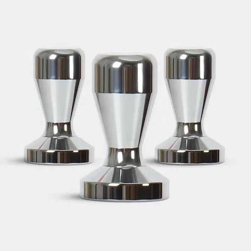 Espresso Tamper 51mm/53mm/58mm Coffee Barista Espresso Flat Tamper Base Press Mat Coffee Basket Portafilter Holder Coffeeware