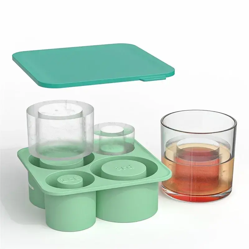 Summer cold drink making Ice Mould Trays For Stanley tumblers Silicone Ice Making Beverage Cup Maker Ice Mold For Water Cup