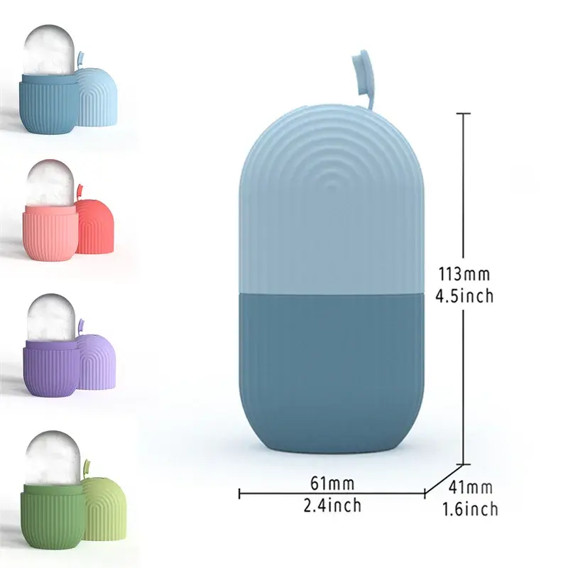 Silicone Face ice mold Skin Care Beauty Ice Facial Roller Face Massager Ice Trays Beauty Lifting Contouring Tools