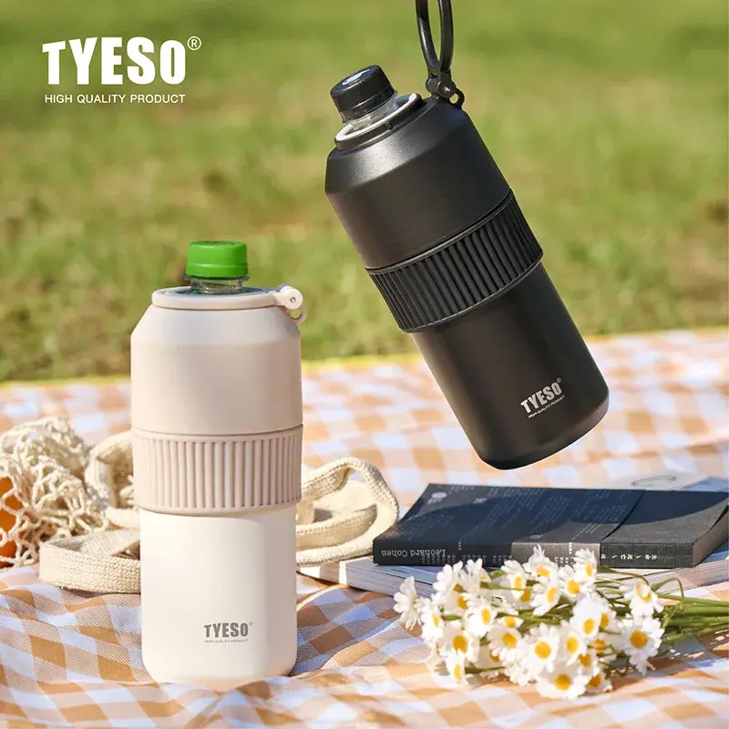 Tyeso High-Performance Insulated Cold Drink Bottle Coffee Cola beer beverage bottle Thermos Cup Outdoor Travel Bottle Cooler