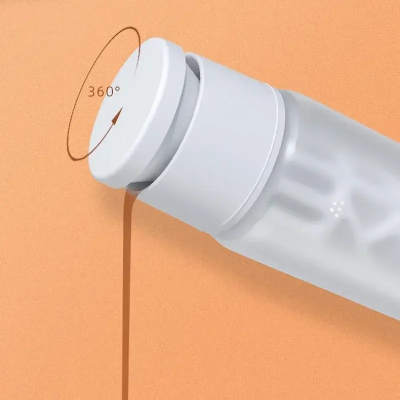 Coffee Cold Brew Pot Brewer Frosted Glass Coffee Cold Brew Pot Built-in Filter Filter Coffee Cold Brew Bottle with Brush