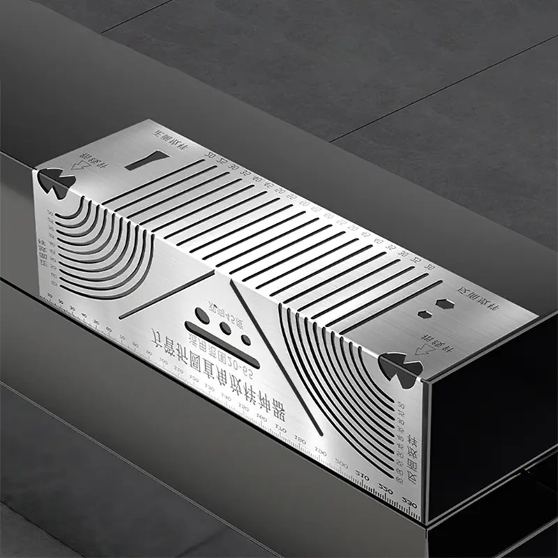 Multi-size 90° Arc Angle Marking Ruler Home Line Drawing Measuring Tool Cutting Aid Linear Tool Angle Ruler Line Ruler Tool
