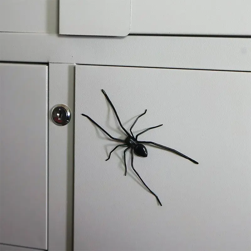 Spider Magnetic Refrigerator Sticker Decor Horror Wall Cabinet Desktop Realistic Spider Decor Create Party Home Horror Dress Up
