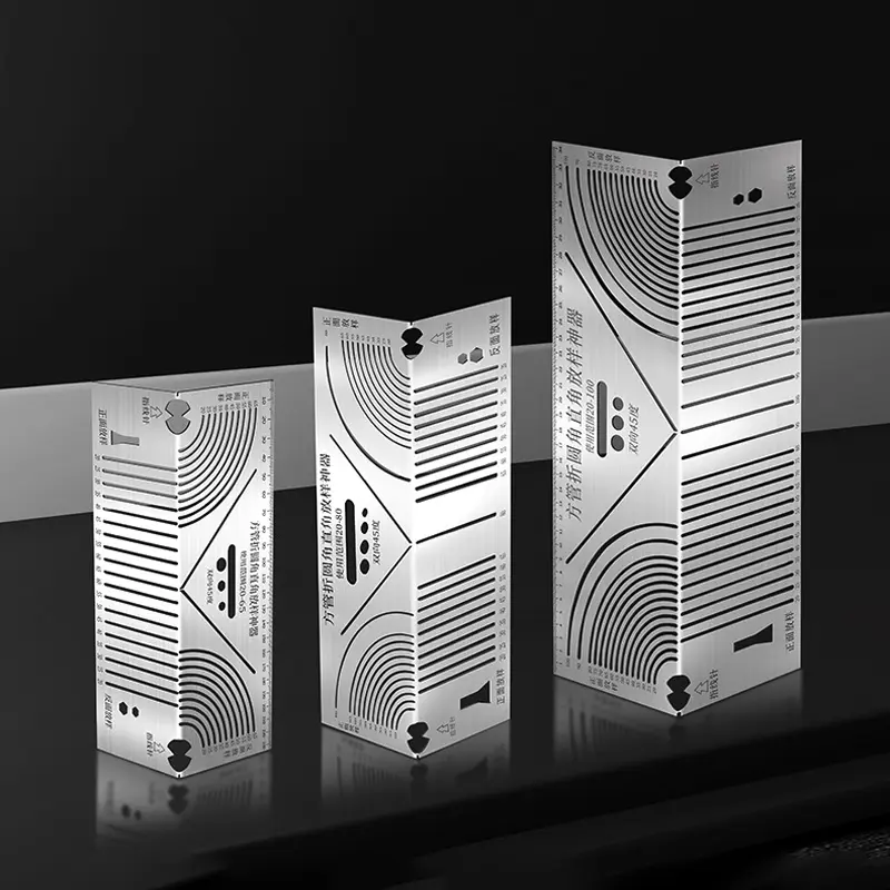 Multi-size 90° Arc Angle Marking Ruler Home Line Drawing Measuring Tool Cutting Aid Linear Tool Angle Ruler Line Ruler Tool