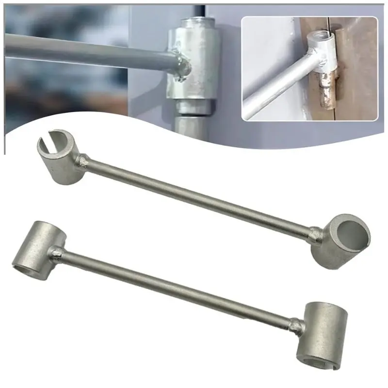 Double Headed Door Hinge Adjustment Wrench Tool Flag Shaped Hinge Sewing Tool Hinge Gap Adjuster Circular Bolt Wrench Tool
