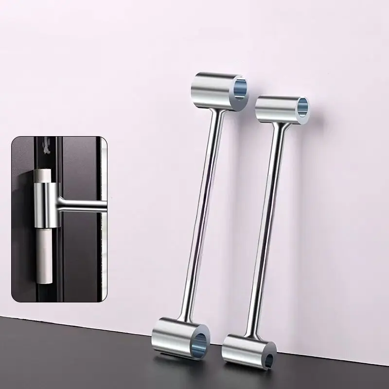 Double Headed Door Hinge Adjustment Wrench Tool Flag Shaped Hinge Sewing Tool Hinge Gap Adjuster Circular Bolt Wrench Tool