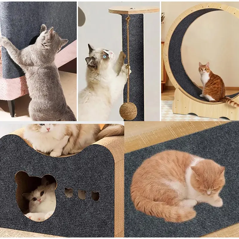 Cat Scratching Board Anti-Cat Scratching Sofa Cat Crawling Mat Cat Scratching Carpet Vertical Wall Sticker Cat Crawling Sticker