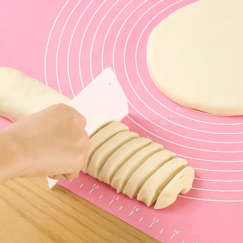 Silicone Kneading Pad Thickened Food Grade Cutting Board Baking Dough Pastry Dough Pad Panel Kitchen Rolling Pad Accessories