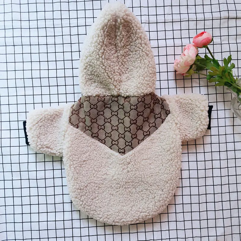 Trendy Brand Pet Coat Foreign Trade Autumn And Winter Warm New Clothes Small Dog Clothing French Combat Teddy Bear Schnauzer