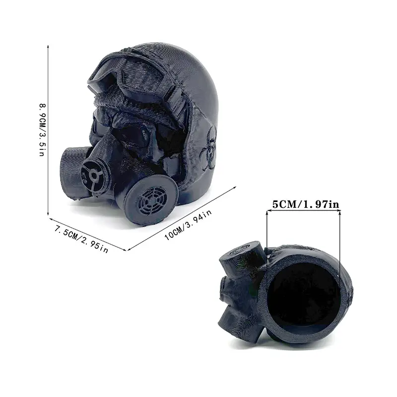 Tow Bar Ball Cover Sneaker Gas Mask Trailer Hook Cover Doomsday Gas Mask Prevent Rusting Receiving Tube Trailer Hook Cover Cap