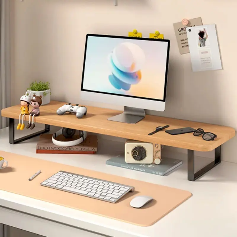 Monitor Lifting Rack Base Support Cushion Rack Desktop Computer Height Increasing Rack Office Multifuncte Desktop Storage Rack