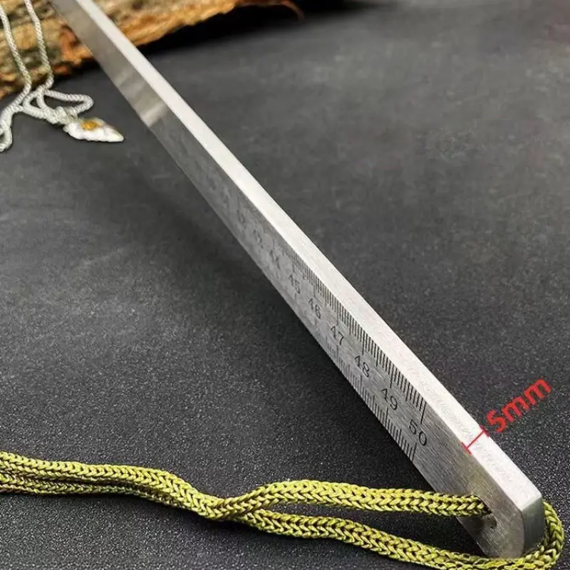 Stainless Steel Heavy-duty Ruler Thickened Metal Measuring Ruler Perfect Straight Edge Ruler Architects With Inch/metric Tables