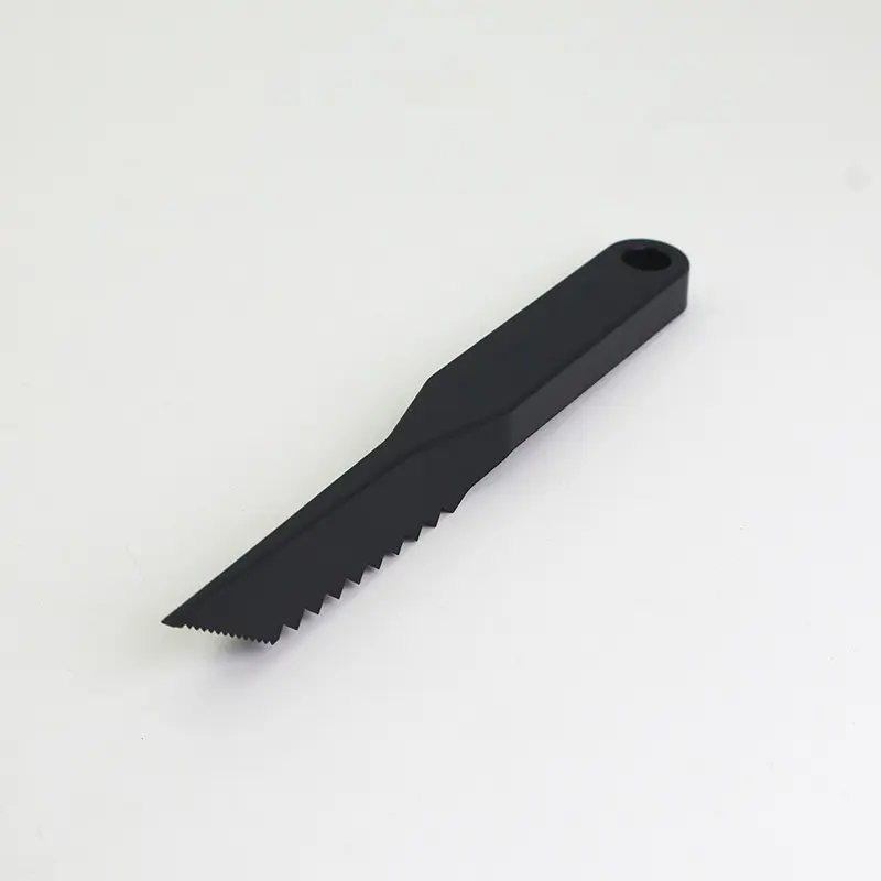 New Piranha V-shaped Knife Spiral Cutter Decorating Fruits Vegetables Serrated Pattern Slicer For Decorating Kitchen Small Tools