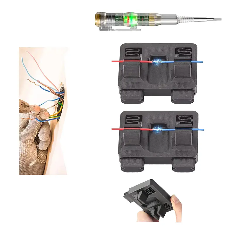 3D Printing Power Cord Electric Wire Welding Fixture Hands-free operation Soldering Tools Plastic Welding Electrode Holder