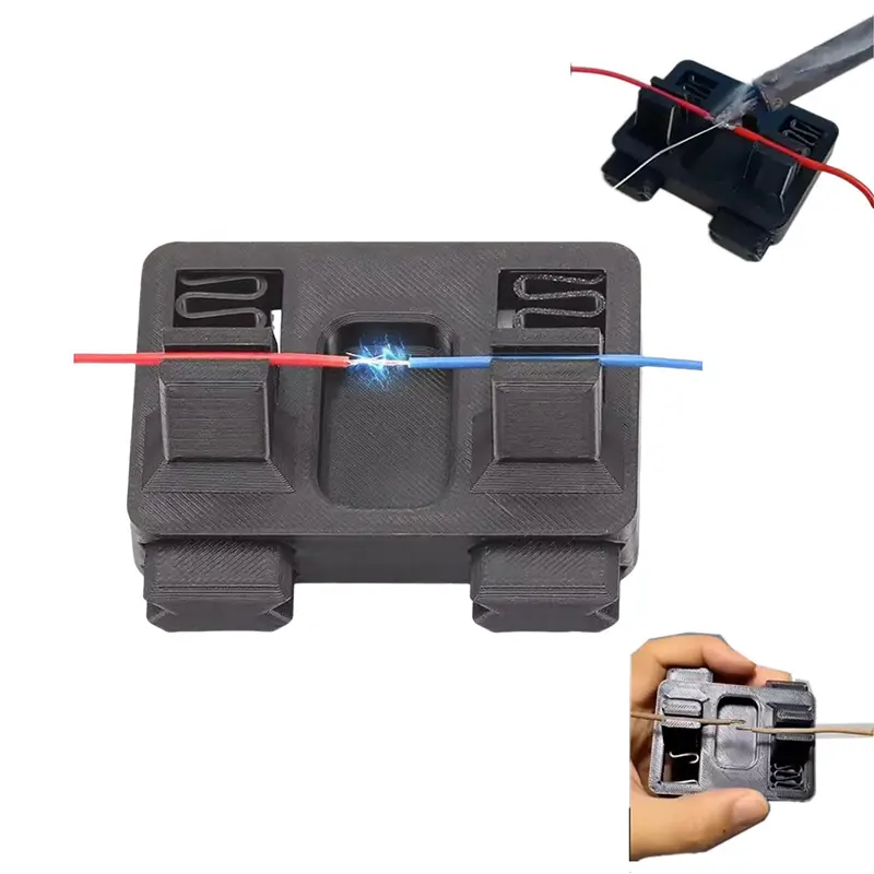 3D Printing Power Cord Electric Wire Welding Fixture Hands-free operation Soldering Tools Plastic Welding Electrode Holder