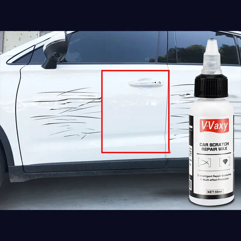 Car Scratch Remover Wax Polishing Compound V-Vaxy Car Care Cleaning Tool Repair Polishing Wax Auto Wheel Hub Rust Cleaning Agent