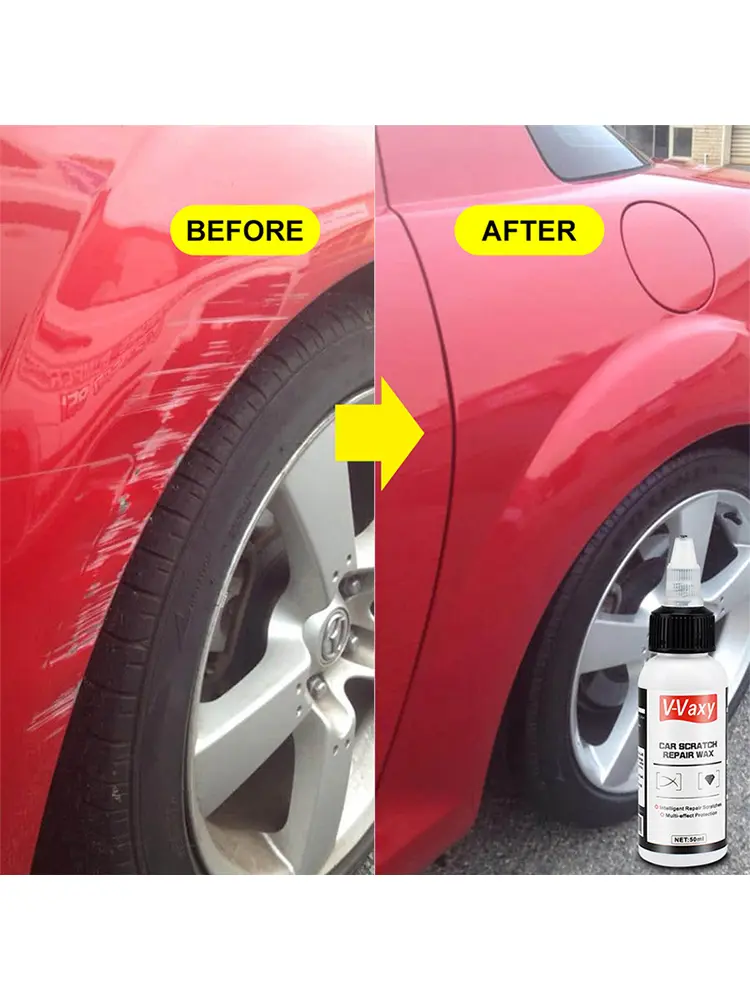 Car Scratch Remover Wax Polishing Compound V-Vaxy Car Care Cleaning Tool Repair Polishing Wax Auto Wheel Hub Rust Cleaning Agent