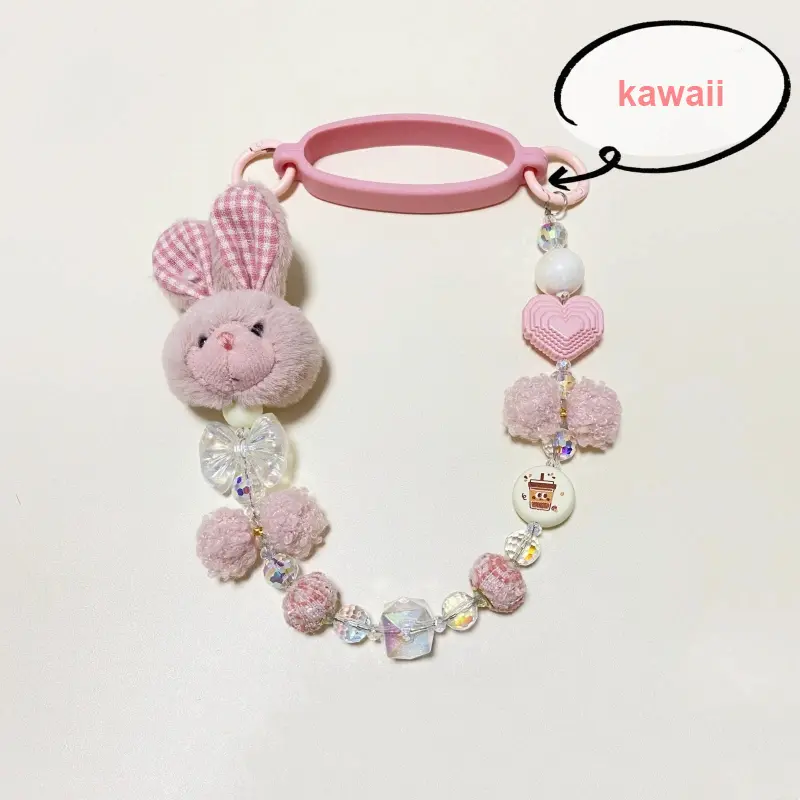 Cute Tumbler Accessories Handle Strap For Starbucks Cup Water Bottle Carrier Sling Holder With Strap For 6-10 cm Cup Mouth