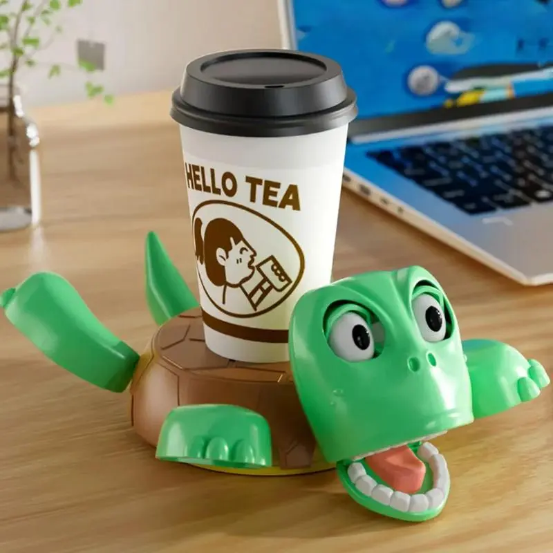 Funny Turtle Cup Holder Shocked Plastic Turtle Coaster Cup Mat Coasters Stand for Mugs Kitchen and Home Utensils Tea Drink Pads