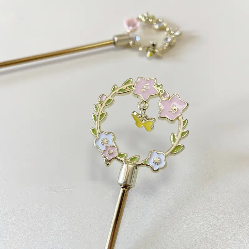 Cute Flower Dessert Honey Spoon Fork Stainless Steel Korean Small Coffee Ice Cream Cake Tea Spoon Kitchen Tableware Accessories