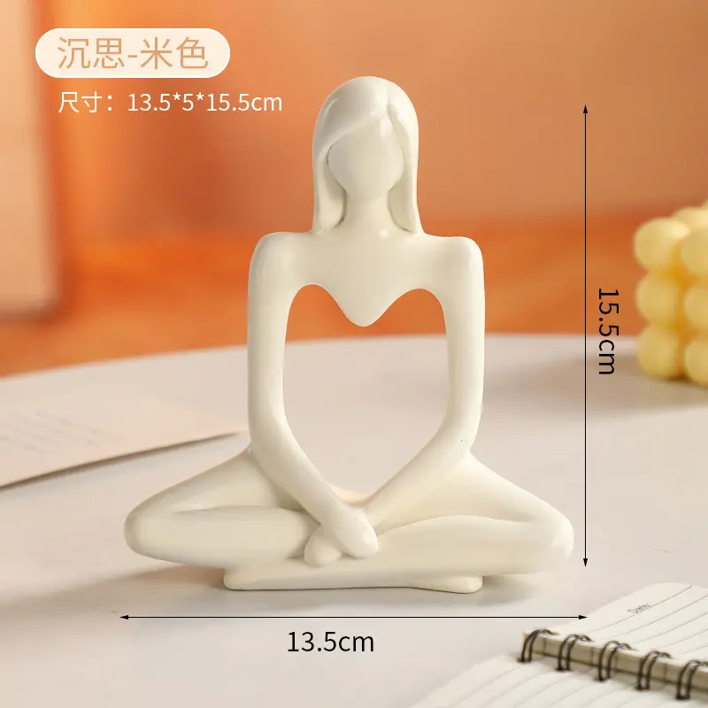Nordic Abstract Art Figure Ornaments Creative Couple Wine Cabinet TV Cabinet Bedroom Figure Statue Modern Home Decoration Gift