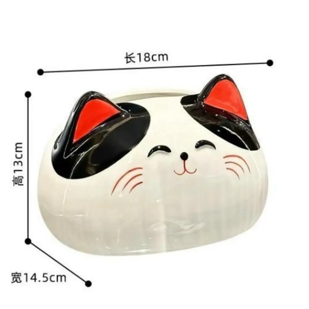 Cute Panda Tissue Box Drawing Box in The Living Room Bathroom Ceramic High-end Coffee Table Paper Box Home Decoration Napkins