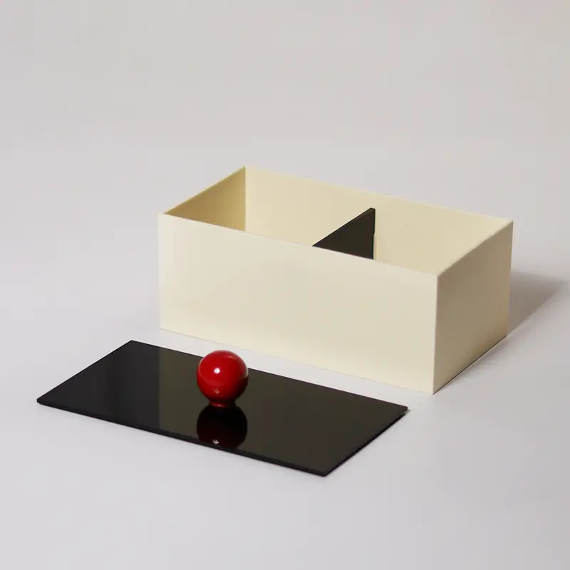 Nordic Multifunctional Compartment with Lid Lipstick Cosmetic Storage Box Acrylic Finishing Storage Box Desktop Decoration