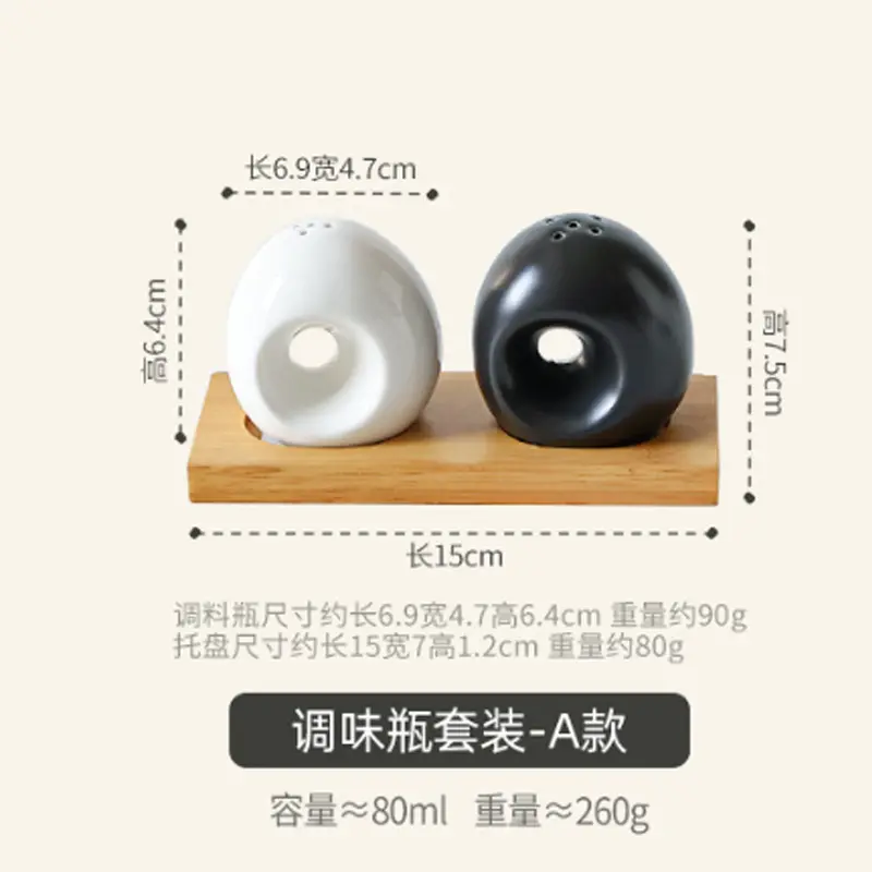 European Creative Garlic Ceramic Seasoning Jar Ceramic Jar Kitchen Supplies Seasoning Tools/Ceramic Seasoning Jar Salt Bottle