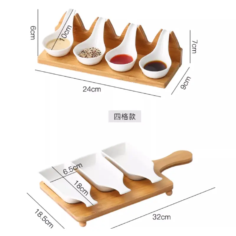 Ceramic Bowl Restaurant Irregular High Foot Bowl Snack Bowl Thick Soup Bowls Dessert Bowls Sushi Bowls Household Tableware Set