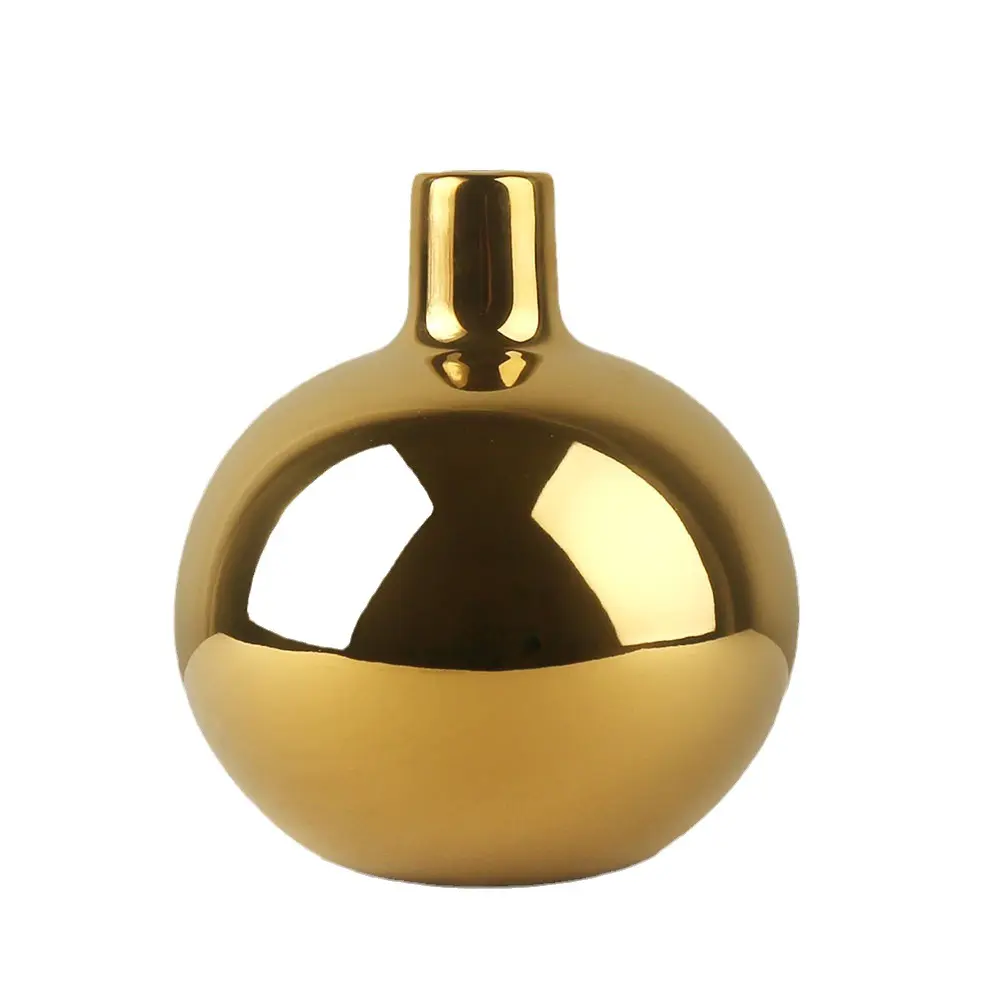 Gold and Silver European Luxury Dining Table Ornaments Candlelight Dinner Candlestick Living Room Home Modern Ceramic Decoration
