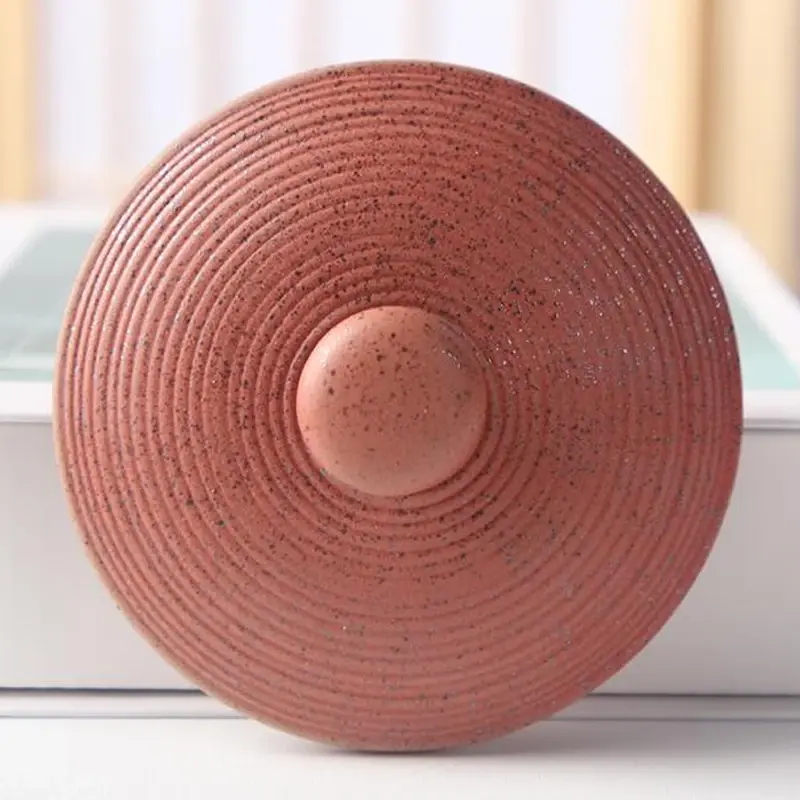 Creative Kiln Variable Glaze European-style Ceramic Ashtray with Cover Desktop Ashtray Living Room Retro Ashtray Home Decoration