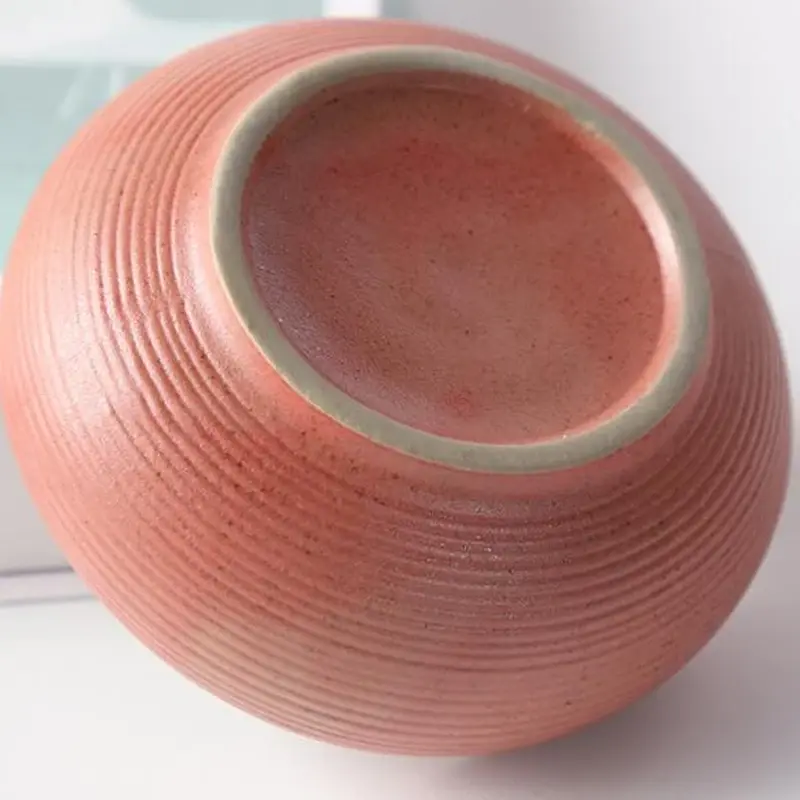 Creative Kiln Variable Glaze European-style Ceramic Ashtray with Cover Desktop Ashtray Living Room Retro Ashtray Home Decoration