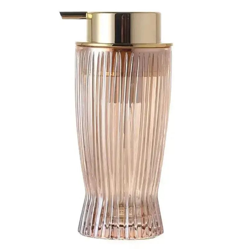 Household Bathroom Products Bubble Bottle Vertical Glass Soap Dispenser Shampoo Press Sub-bottle Bathroom Decoration Accessories