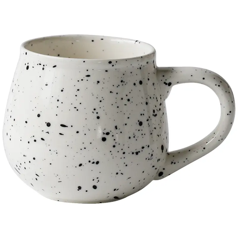 Nordic Ceramic Tableware Breakfast Milk Cup Breakfast Pastry Set Living Room Drinking Utensils Ceramic Mug Modern Home Decor