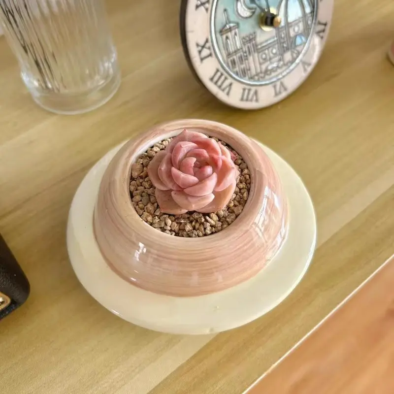 Planet Succulent Pot Creative Universe Cute Design Decoration Plant Ceramic Vase Living Room Countertop Decoration Planet Vase