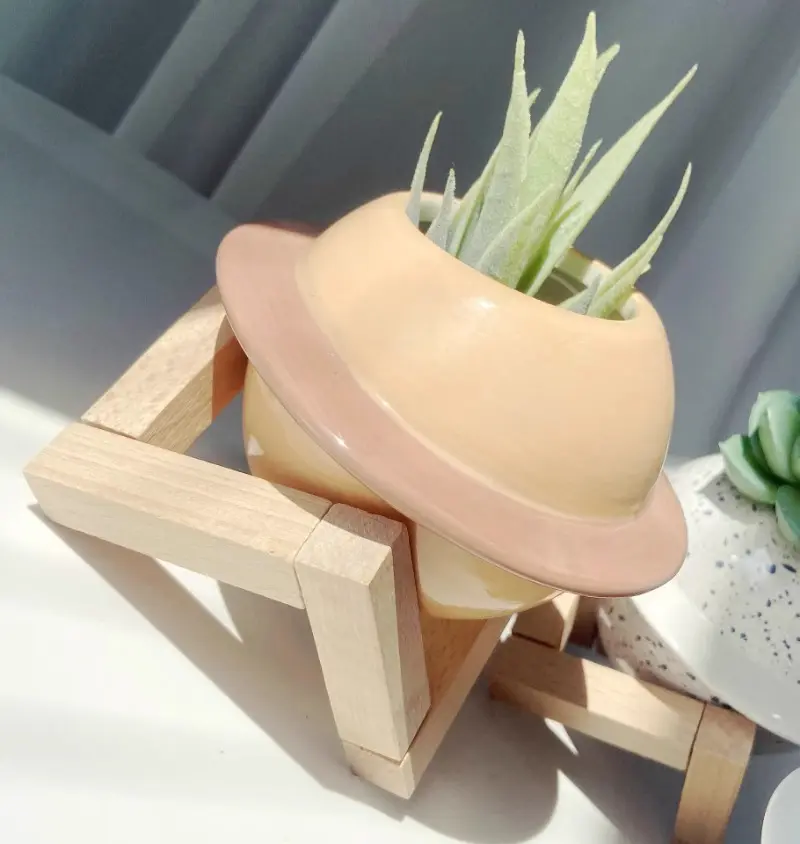 Planet Succulent Pot Creative Universe Cute Design Decoration Plant Ceramic Vase Living Room Countertop Decoration Planet Vase