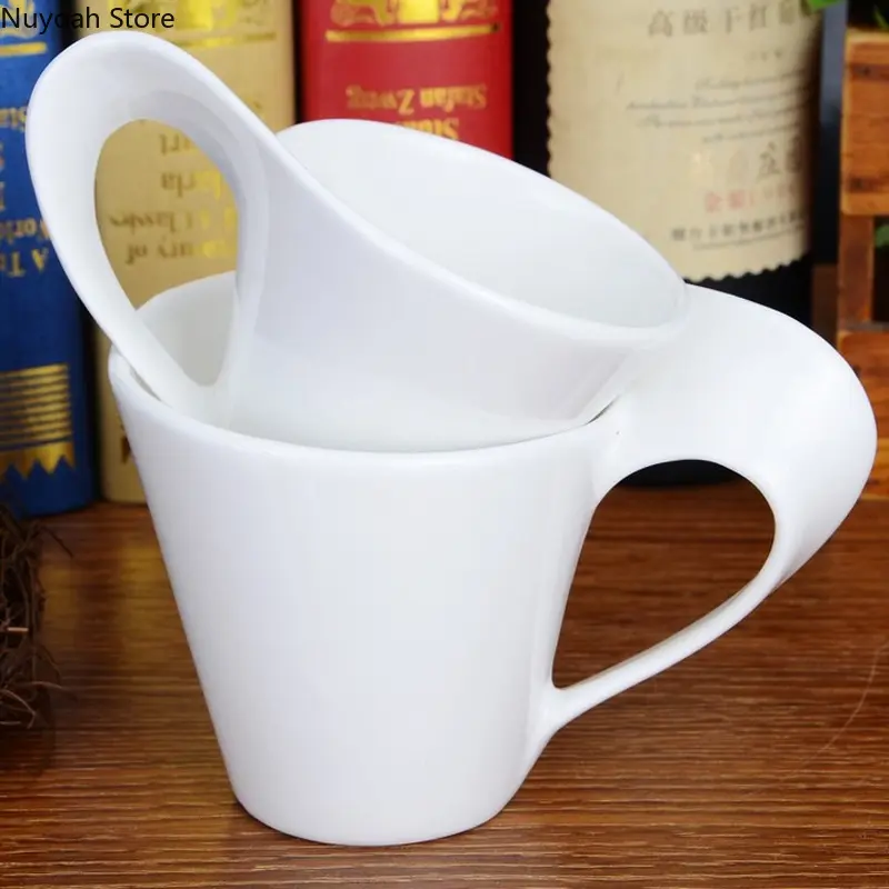 European Style Coffee Cup 90ML Espresso Coffee Cup Ceramic Set Mug Creative Couple Breakfast Cup Milk Cup Home Decoration
