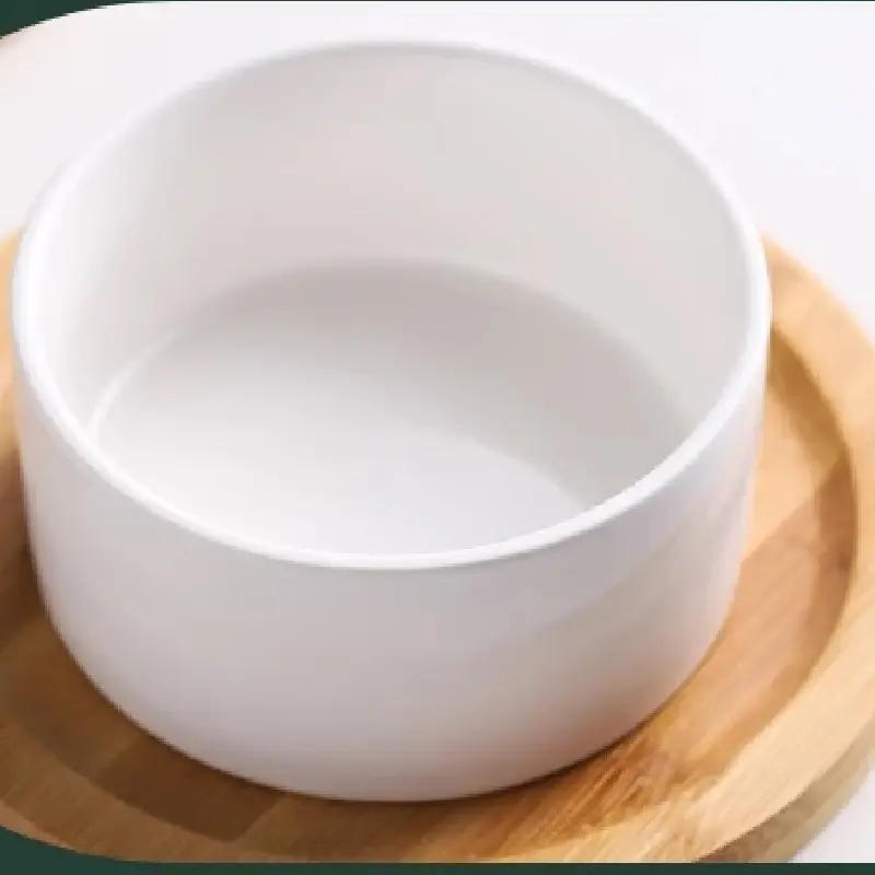 Ceramic Cake Fruit Bowl Pudding Soup Cup Glass Lid Jam Ice Cream Fresh Dessert Plate Bird's Nest Dessert Bowl Kitchen Supplies