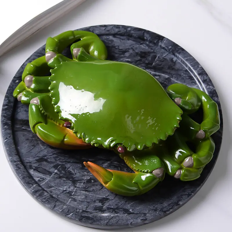 Creative Resin Ashtray for Home Living Room Creative Crab for Office Large Ashtray for Home Decoration Gift for Boyfriend