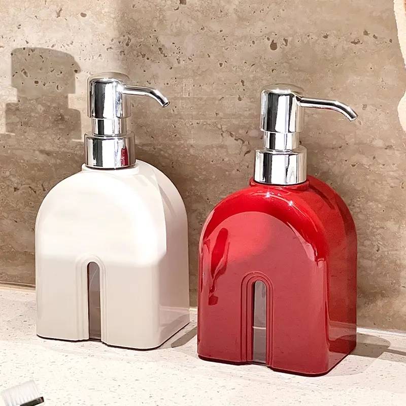 Antique Foam Bubbler Household Hotel Hand Sanitizer Bottled Bathroom Shower Gel Shampoo Bottle Bathroom Decoration Accessories