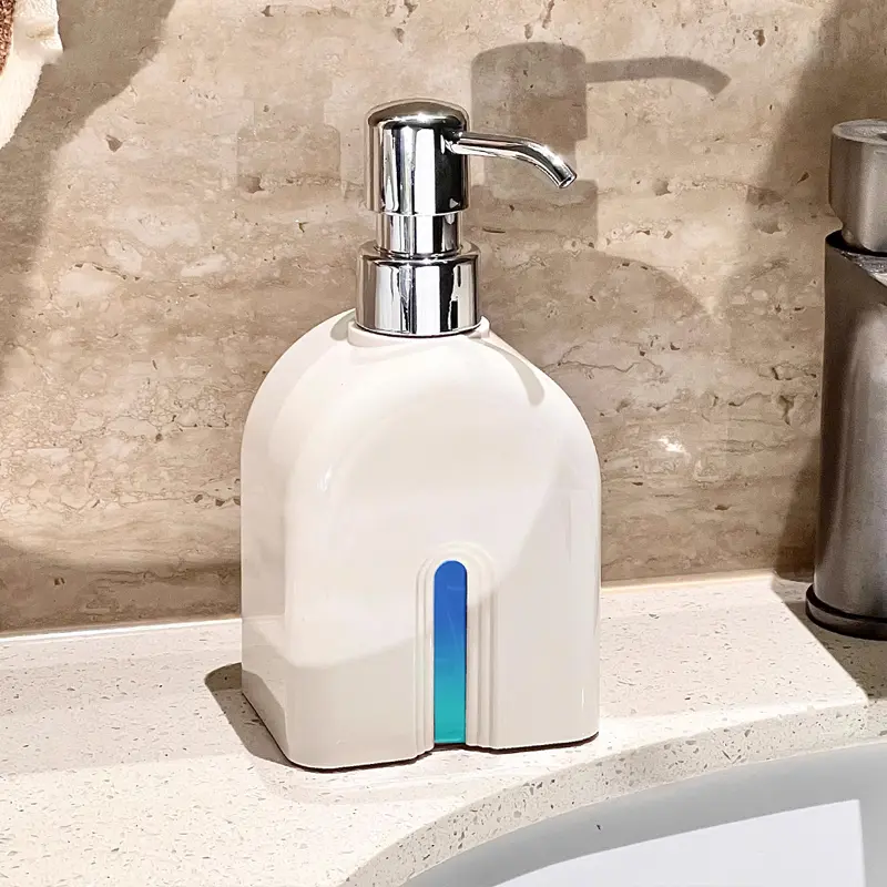 Antique Foam Bubbler Household Hotel Hand Sanitizer Bottled Bathroom Shower Gel Shampoo Bottle Bathroom Decoration Accessories