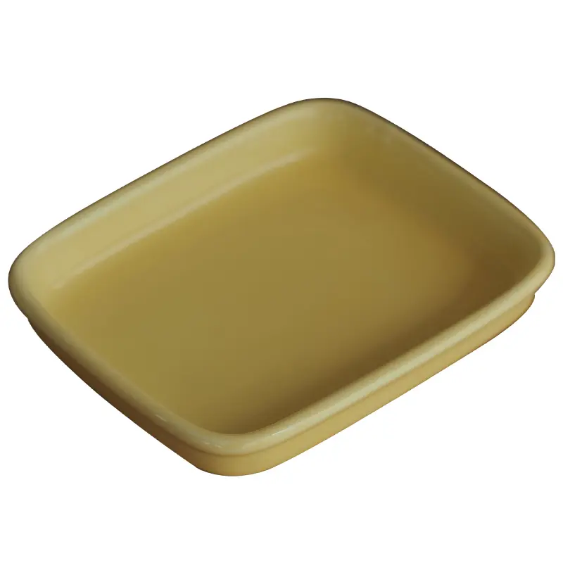 Solid Color Simple Ceramic Dipping Plate Hotpot Mini Seasoning Dish Sauce And Vinegar Small Square Plates Kitchen Tableware