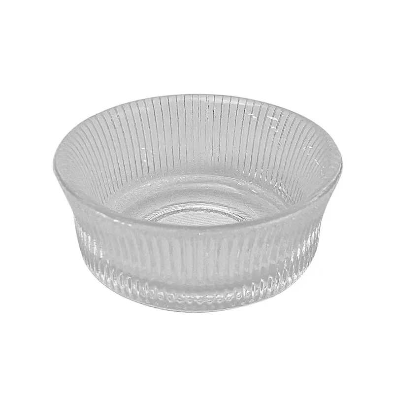 Japanese Frosted Glass Sauce Dish Jam Salad Flavoring Plate Kimchi Tomato Paste Vinegar Small Tray Translucent Dipping Platter
