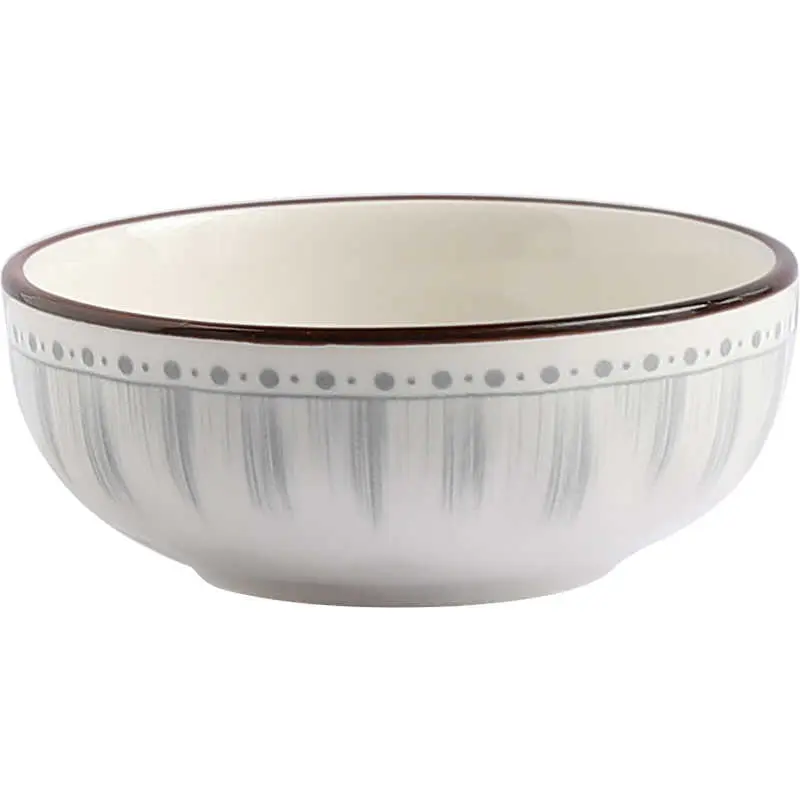 Ceramic Dipping Saucer Seasoning Plate Household Hot Pot Soy Sauce Vinegar Plate Snacks Dessert Plates