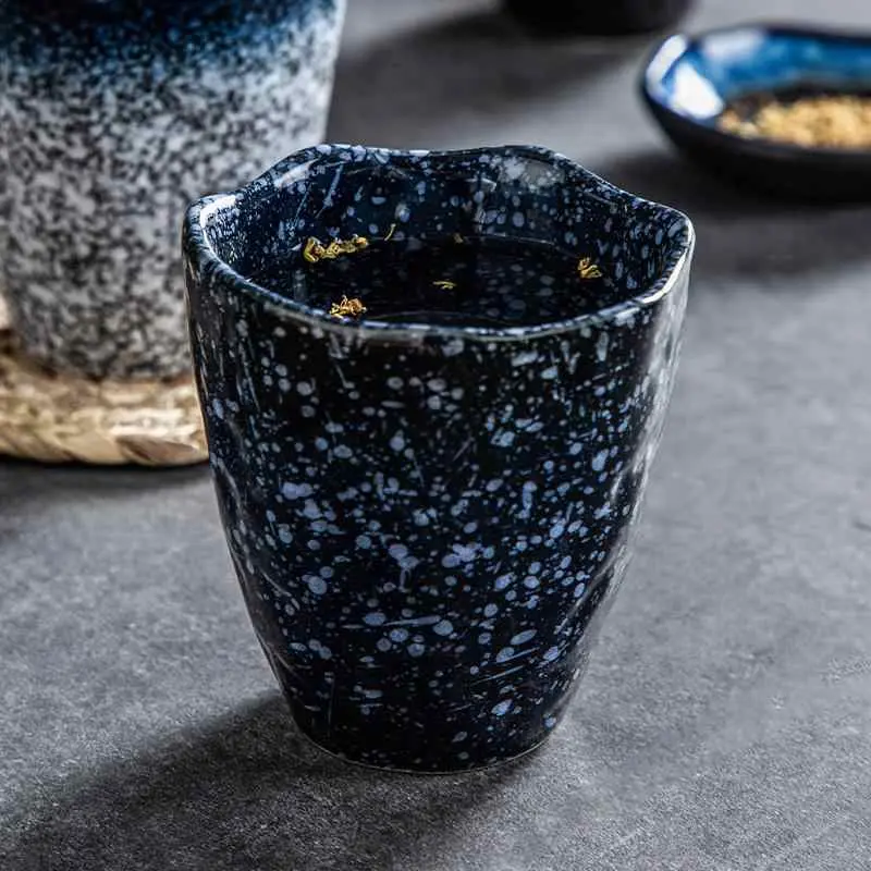 350ml Ceramic Mug Household Living Room Tea Cup Retro Creative Water Cups Coffee Mugs Drinkware