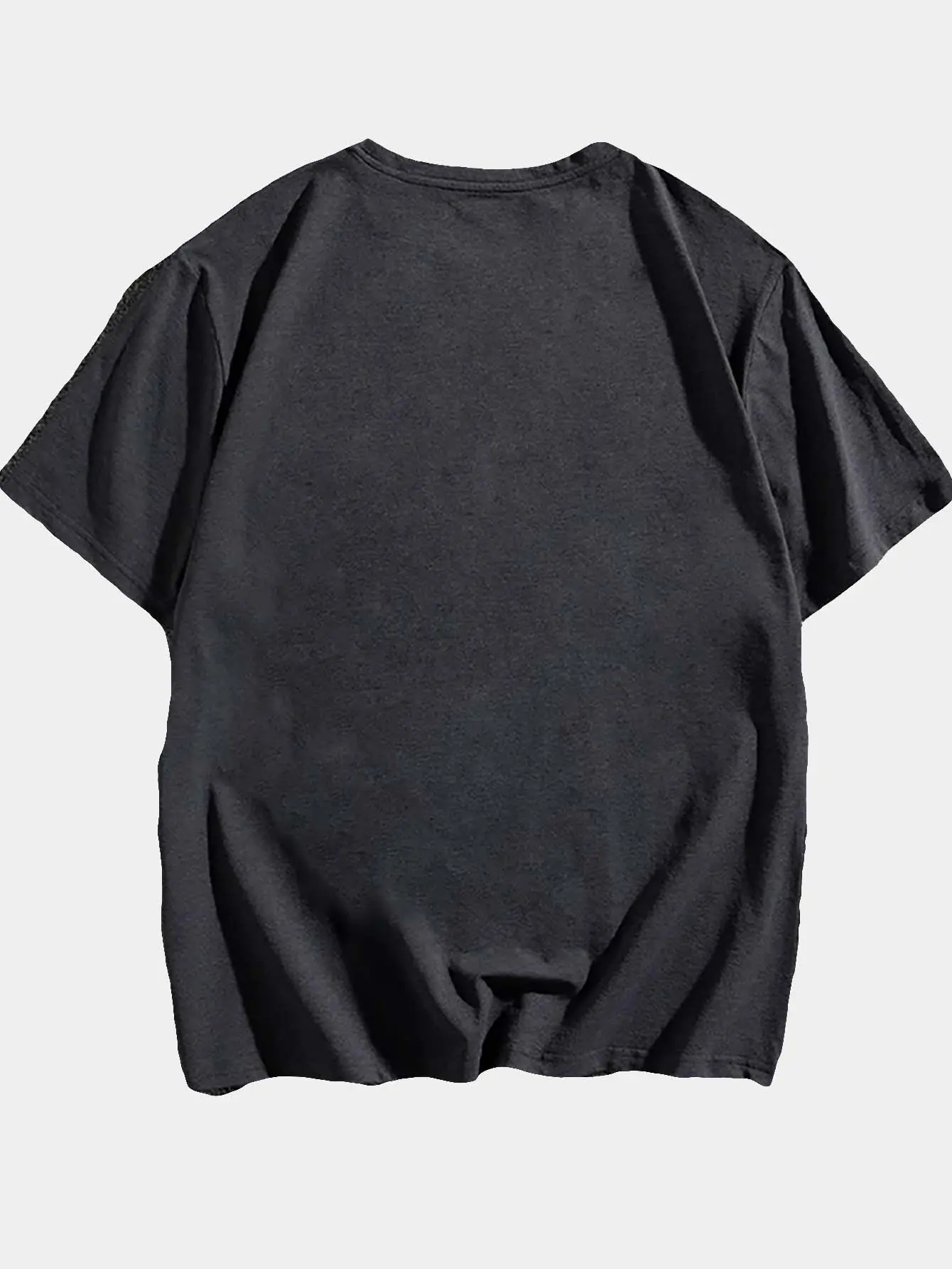 Men's summer 100 cotton fashionable casual loose solid color multi-color optional sports round neck short sleeved T-shirt top