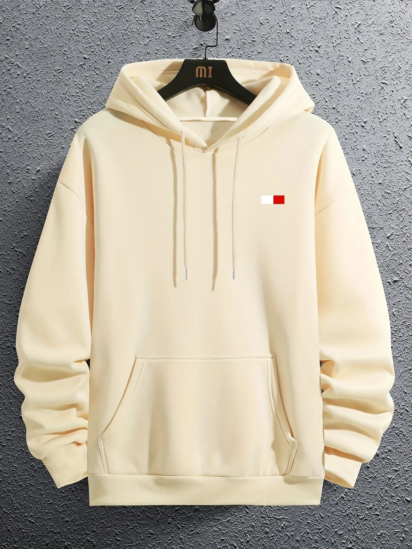 Men's Autumn Winter Hooded Fashion Sweater Winter Hoodie Casual Pockets Oversize Loose Sweatshirts Outerwear Top High Street