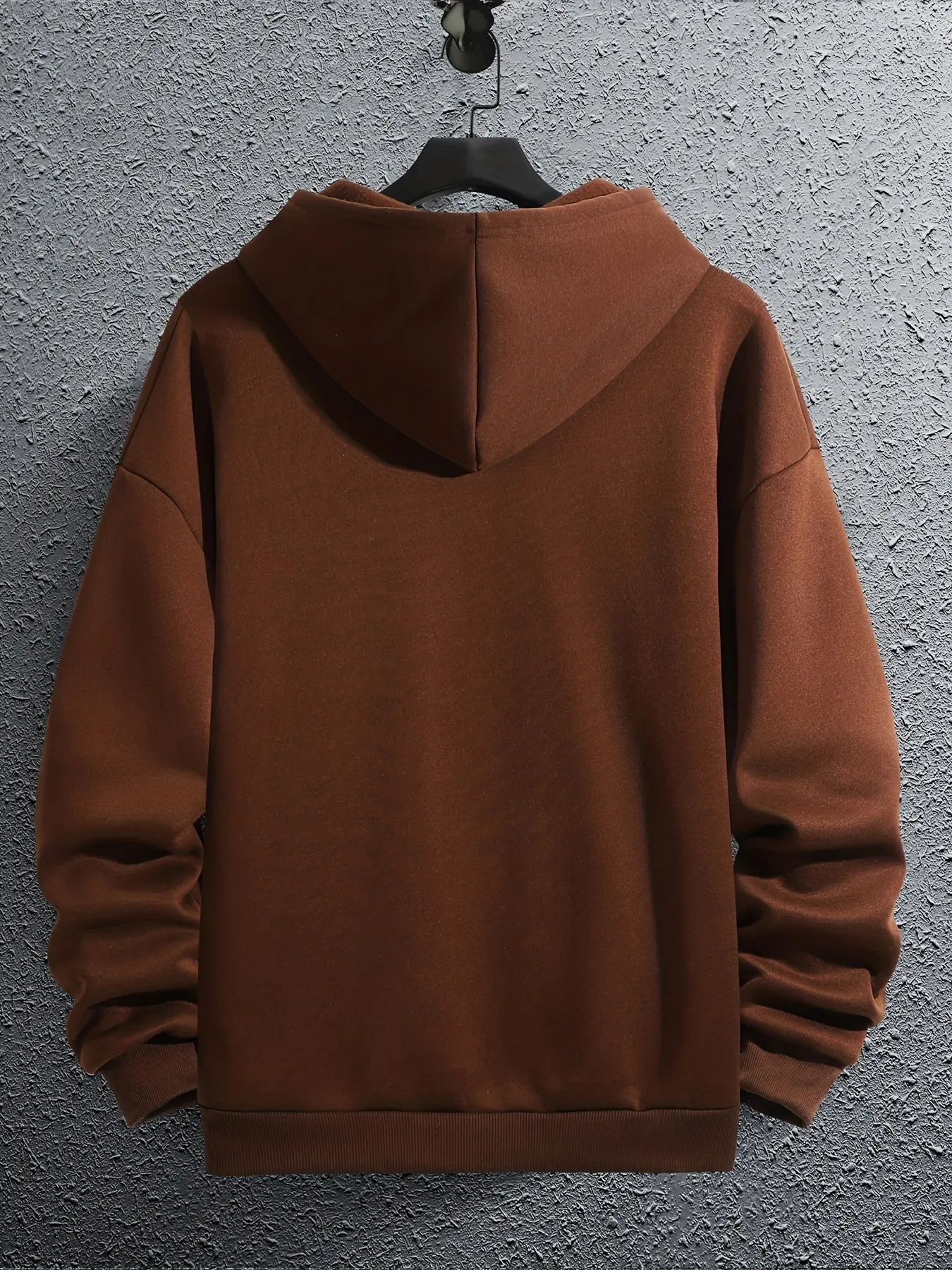 Men's Autumn Winter Hooded Fashion Sweater Winter Hoodie Casual Pockets Oversize Loose Sweatshirts Outerwear Top High Street
